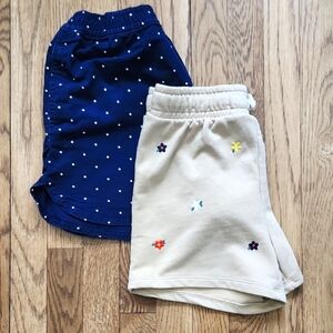 Kids Polka Dot and Floral Shorts Set. By Gap Kids.